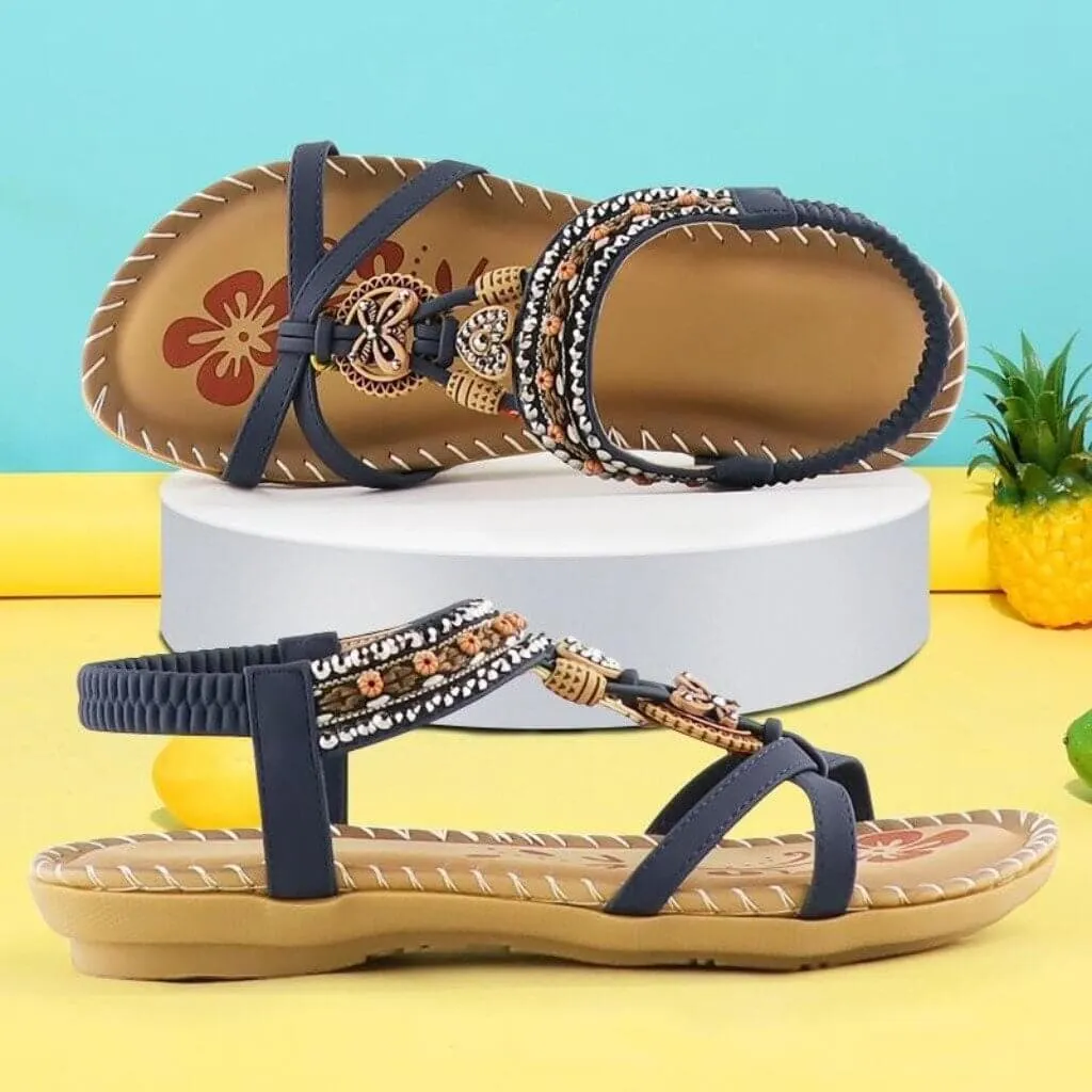 Havana | Sandals with Elastic Band & Soft Platform