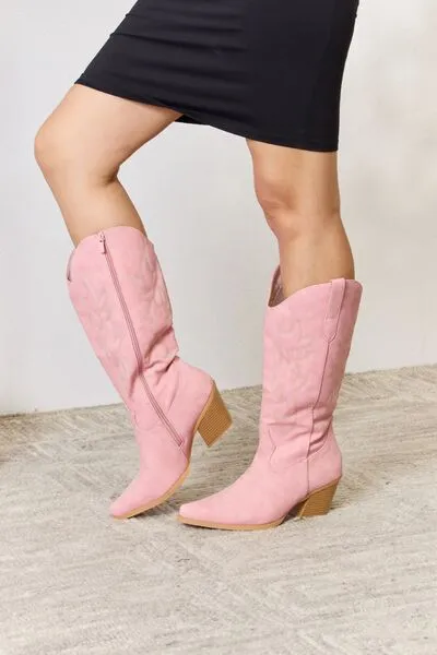 Hazel Blues® |  Forever Link Knee High Cowboy Boots