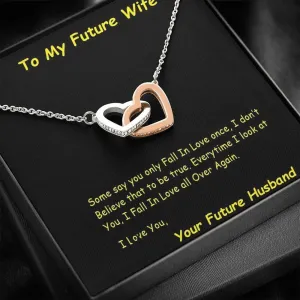 Hearts Embellished, Message Card Jewelry