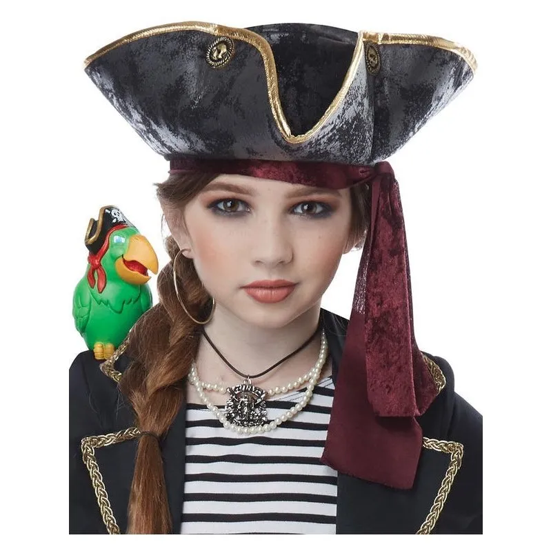 High Seas Captain Girl's Costume