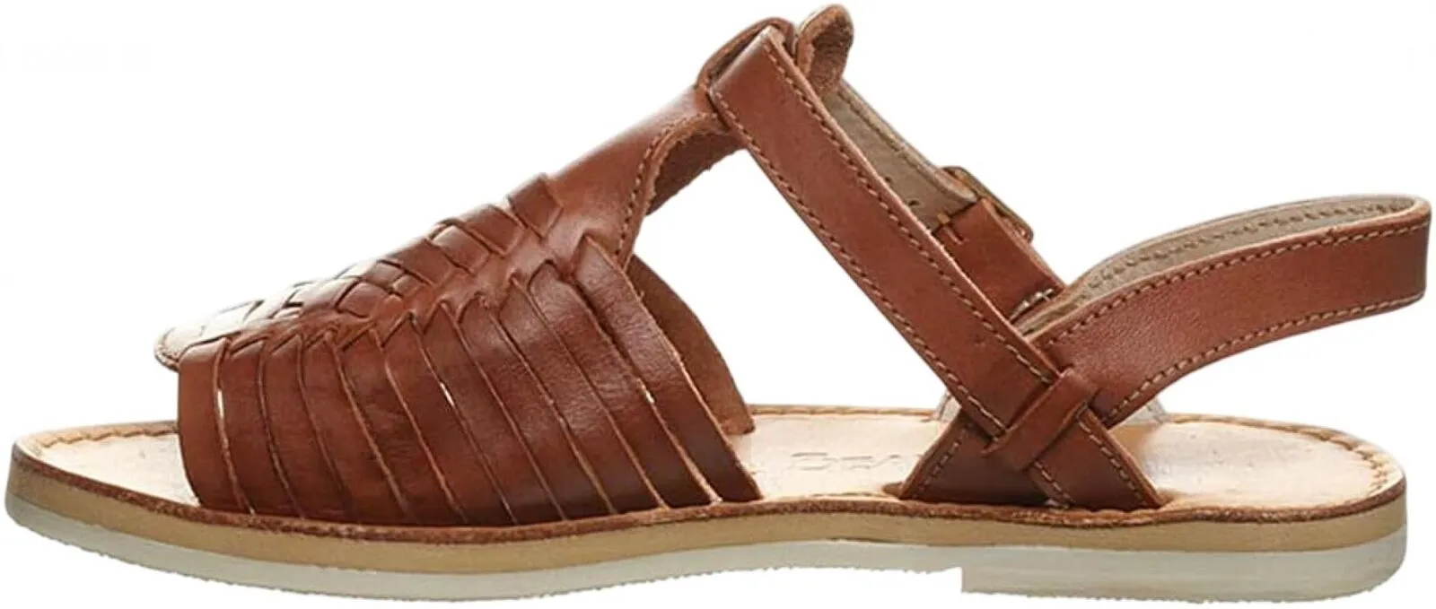 Huaraches by Bearpaw Gloria Womens Leather Slingback Sandals Saddle Brown 10M