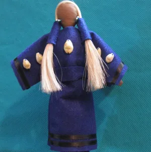 Hudson Bay Trader Doll - Blue