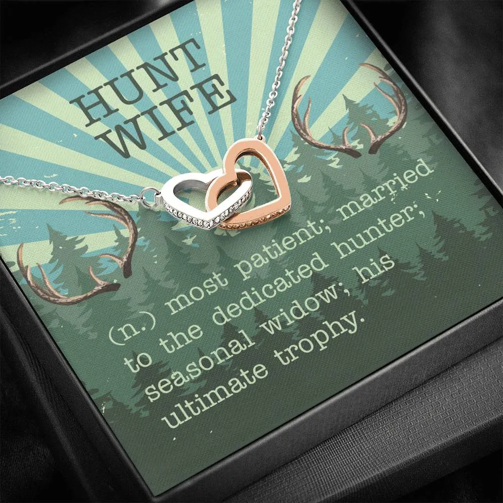 Hunt Wife Silver and Gold Necklace
