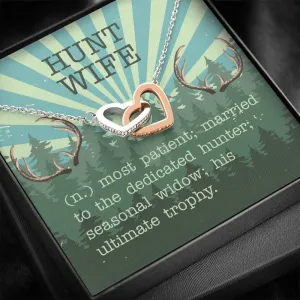 Hunt Wife Silver and Gold Necklace