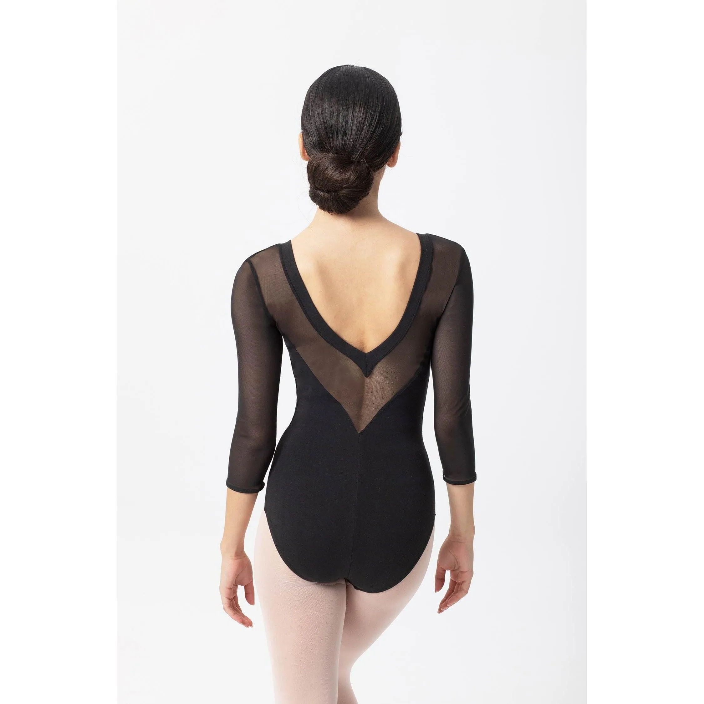 Intermezzo 31086 Mesh Yoke Leotard - Adult