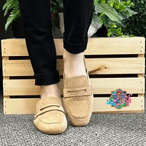 It's Fall Y'all Suede Slip on Shoes