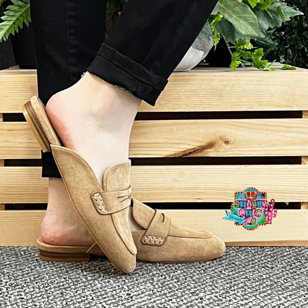 It's Fall Y'all Suede Slip on Shoes