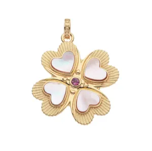 JANE WIN LUCKY IN LOVE CLOVER WITH PINK