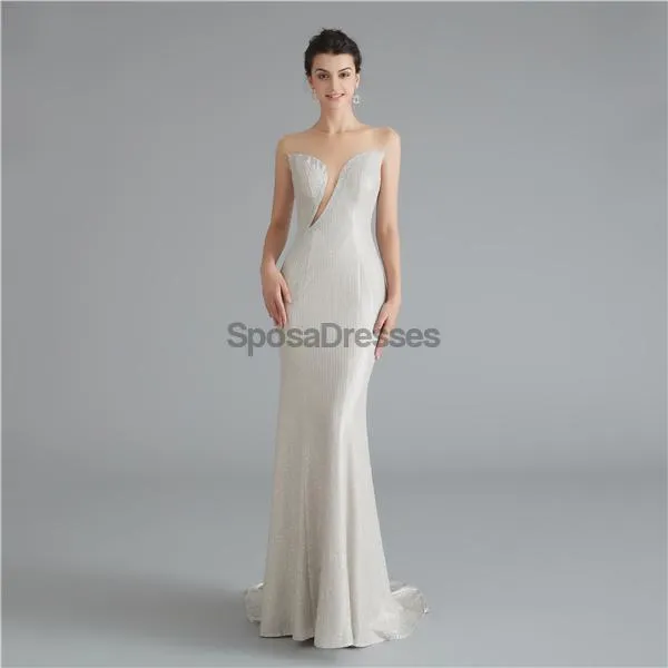 Jewel Sexy Beaded Mermaid Evening Prom Dresses, Evening Party Prom Dresses, 12117
