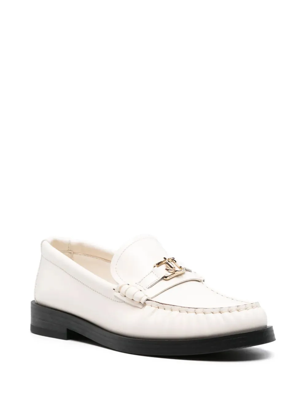 Jimmy Choo Addie leather loafers