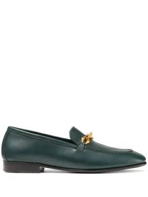 Jimmy Choo Diamond Tilda leather loafers