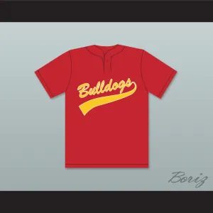 Justin Verlander 4 Goochland High School Bulldogs Red Baseball Jersey 1