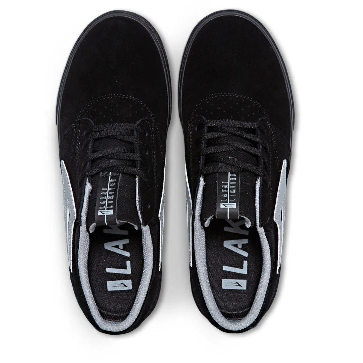 Lakai Griffin Skate Shoes - Black / Black