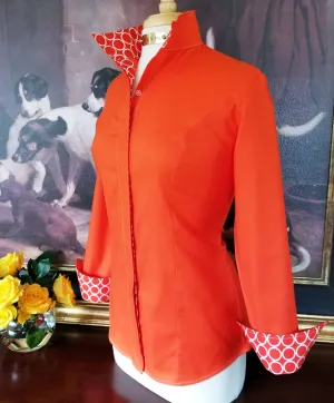 LAUREN SHIRT IN TANGERINE