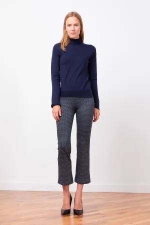 LEO Houndstooth Navy