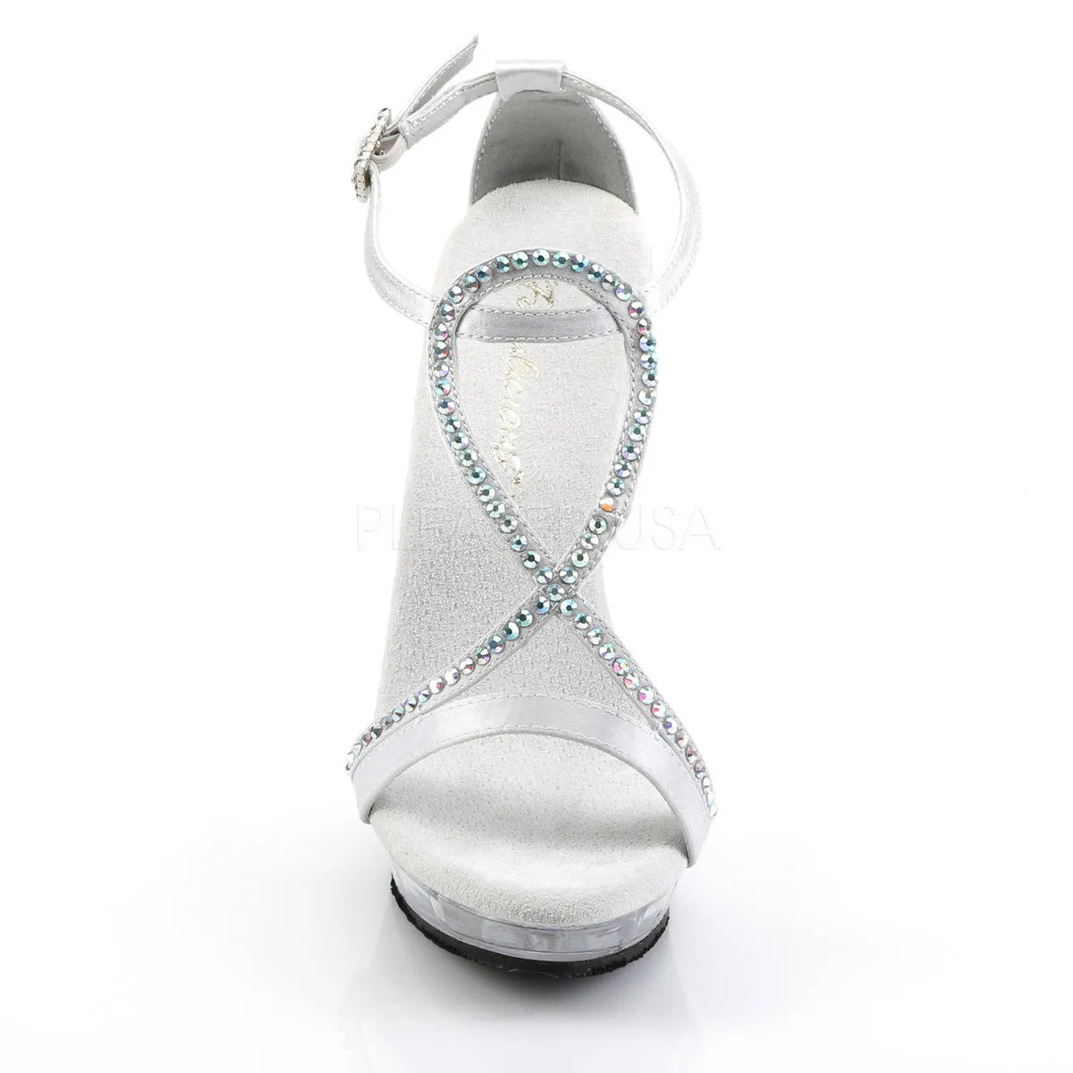 LIP-156  Silver Satin/Clear