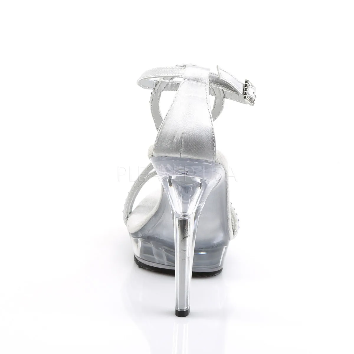LIP-156  Silver Satin/Clear