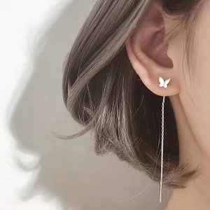 Little Bird Drop Long Hanging Earrings