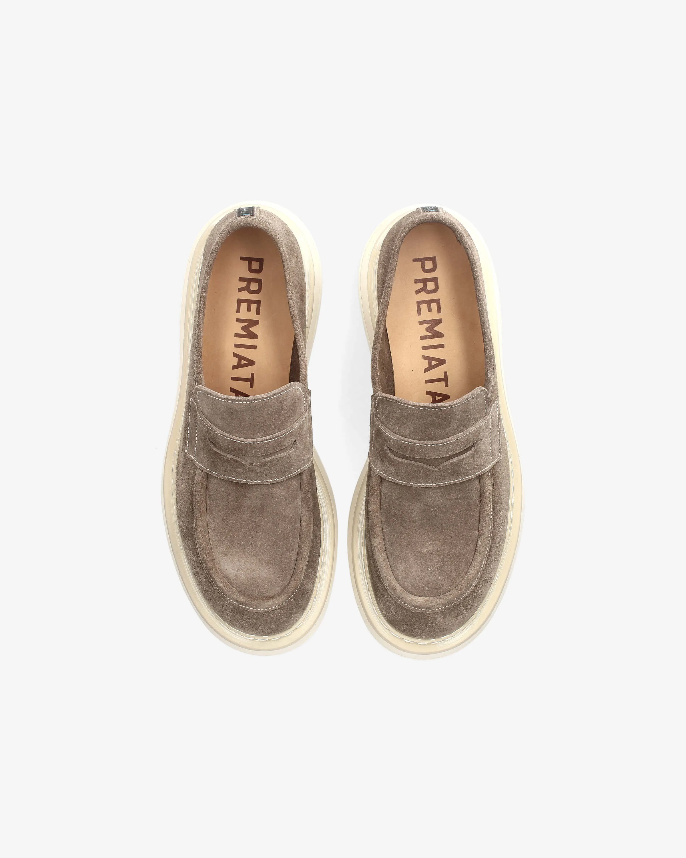 Loafer Over Cal 32161A Calfskin Leather Cobo Dark Bark