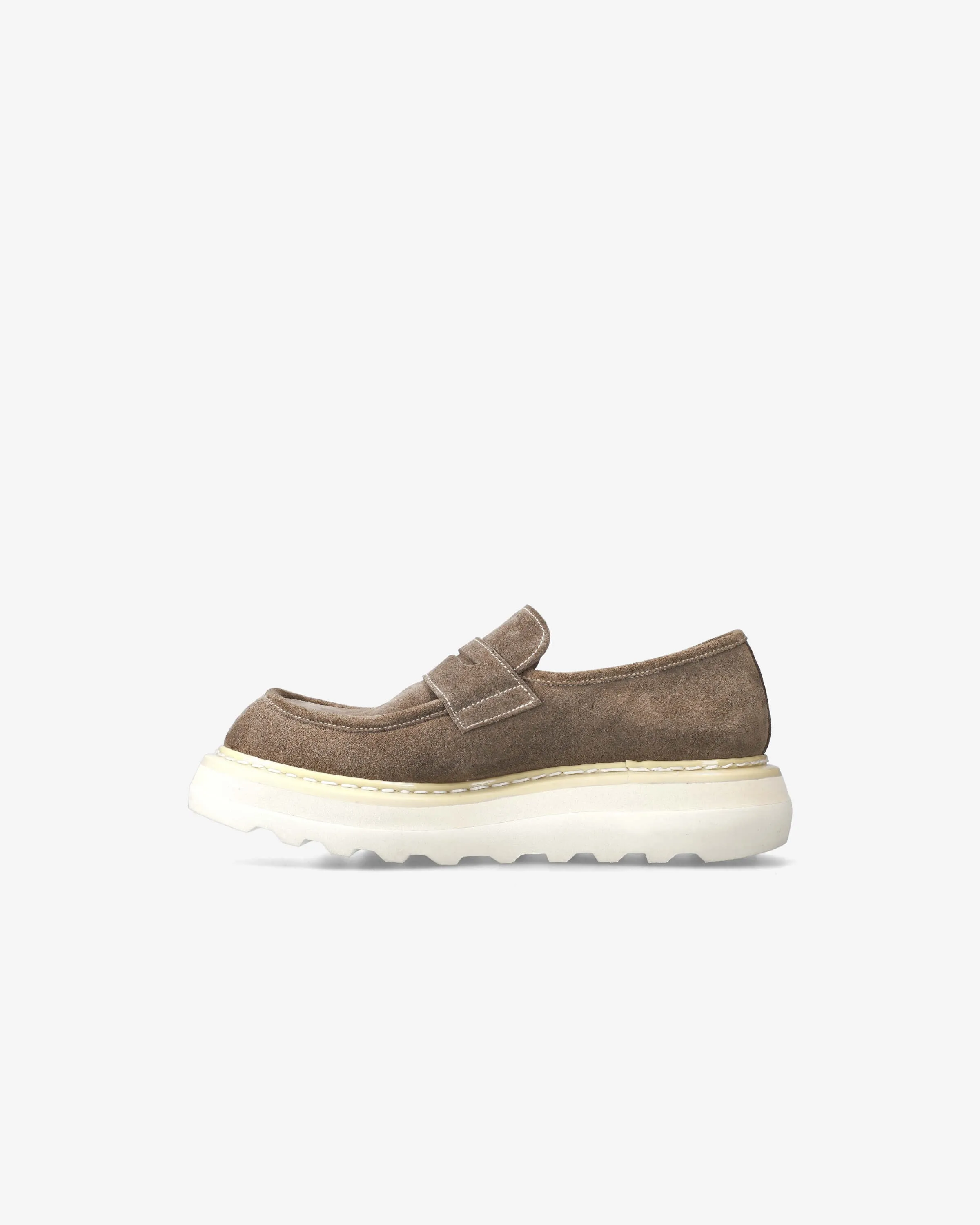 Loafer Over Cal 32161A Calfskin Leather Cobo Dark Bark