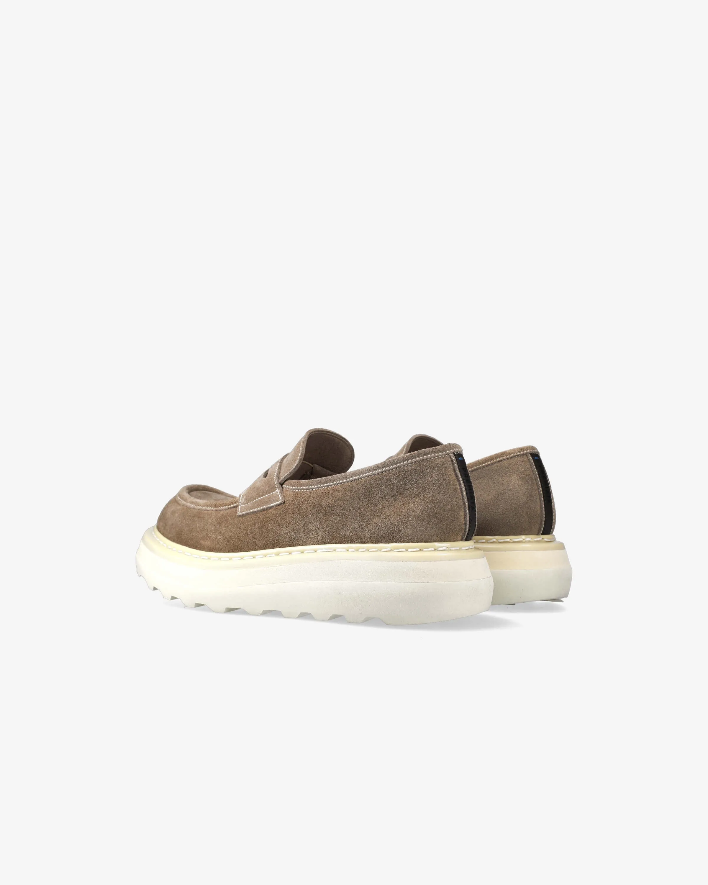 Loafer Over Cal 32161A Calfskin Leather Cobo Dark Bark