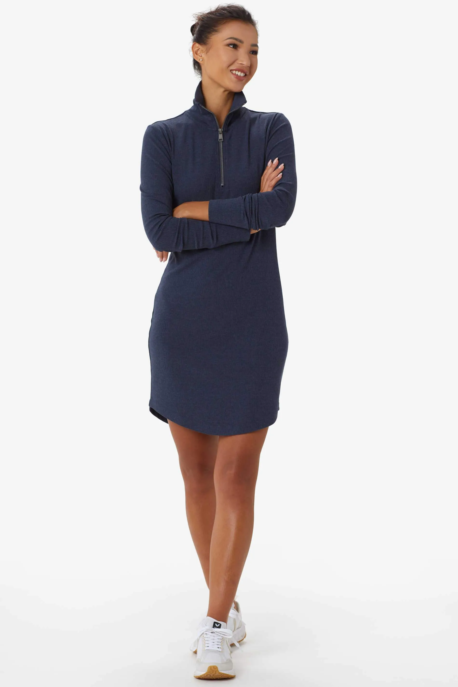 Lole Women's Villeray Turtleneck Long Sleeve Dress