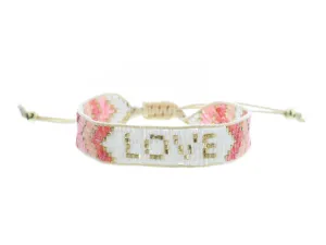 Love Beaded Bracelet