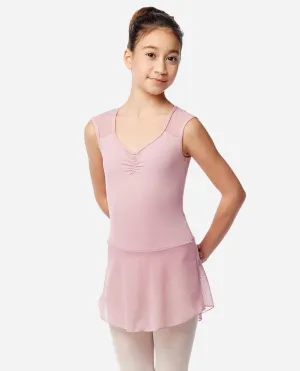 Lulli Julia Dusty Rose Skirted Leotard