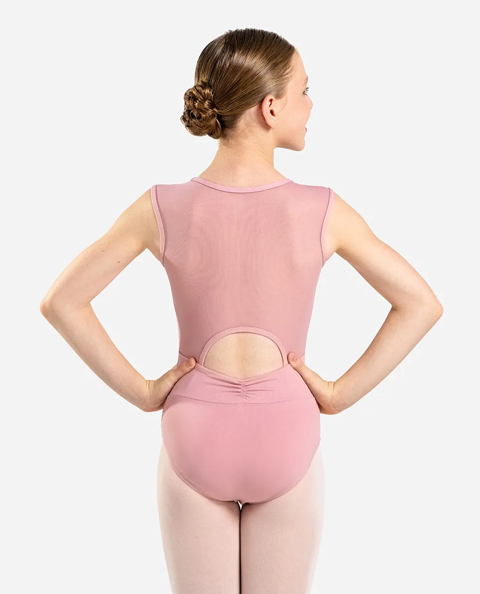 Lulli Vera Coral Cap Sleeved Leotard