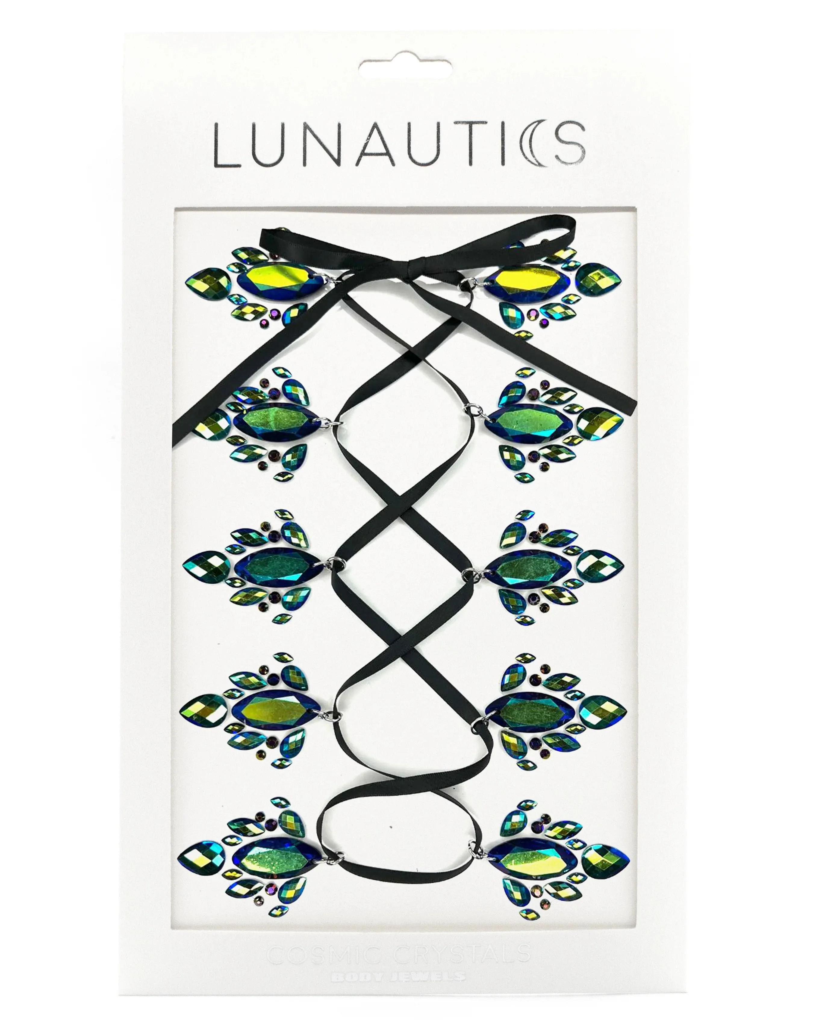 Lunautics Showgirl Corset Body Jewels