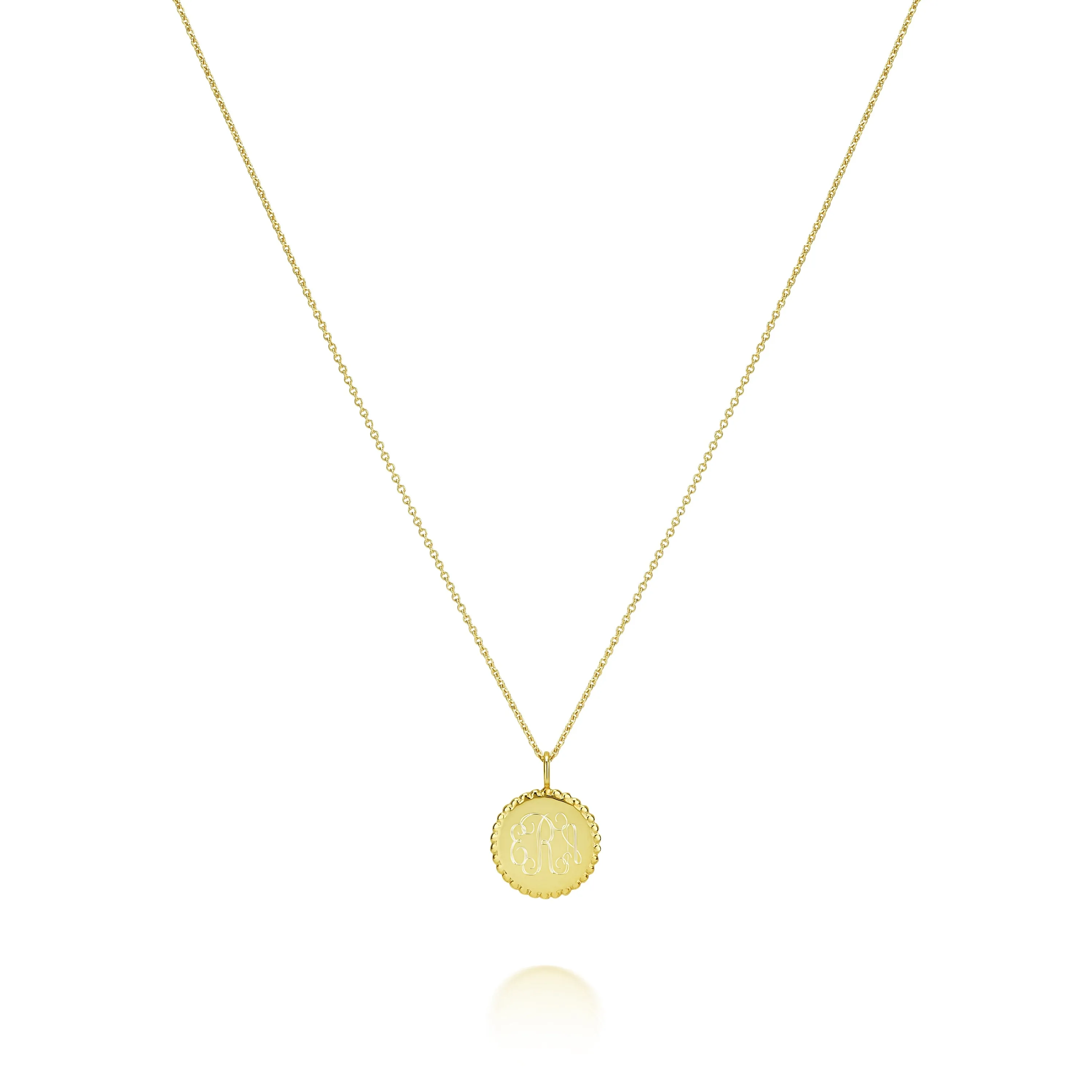 MADI MONOGRAM MEDALLION