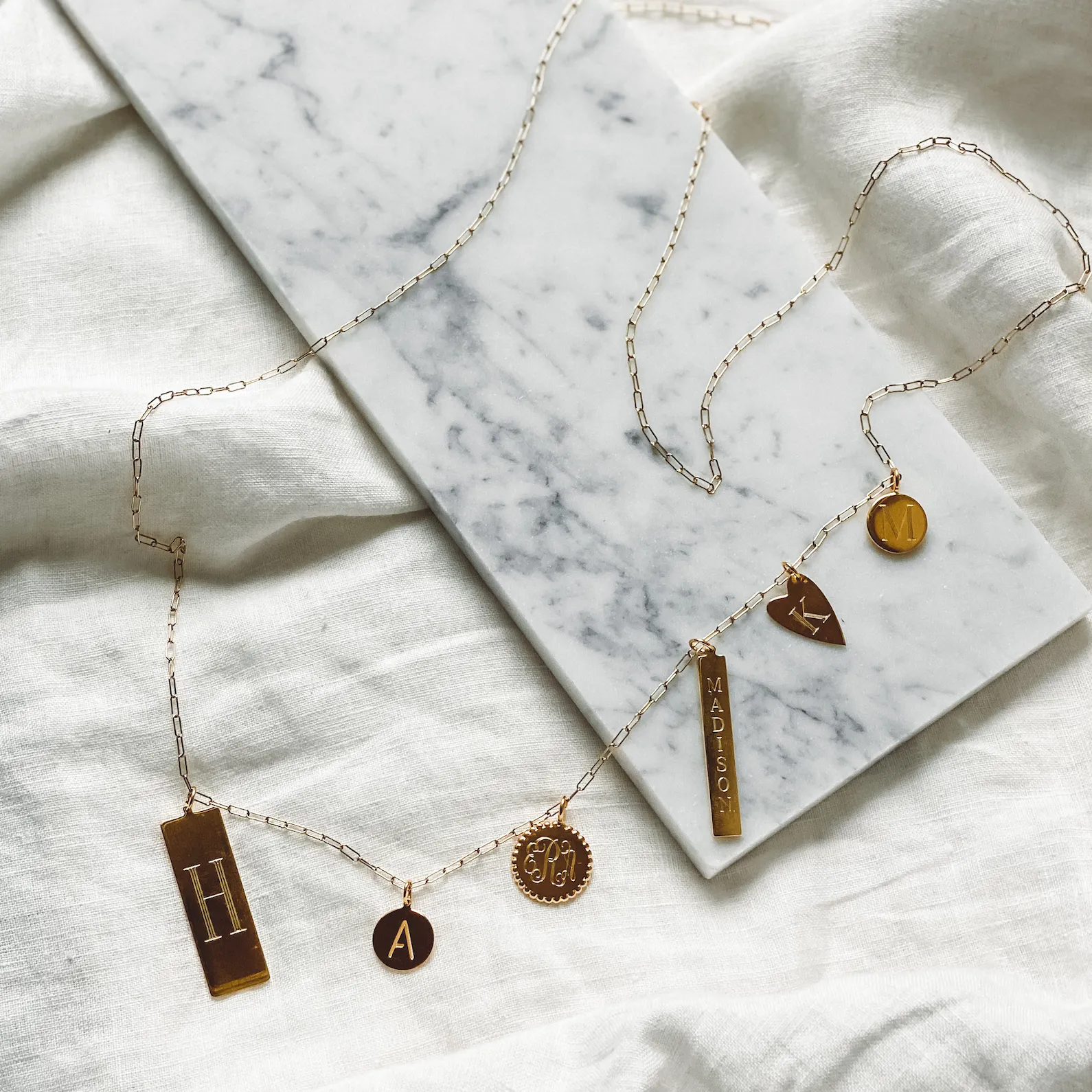 MADI MONOGRAM MEDALLION