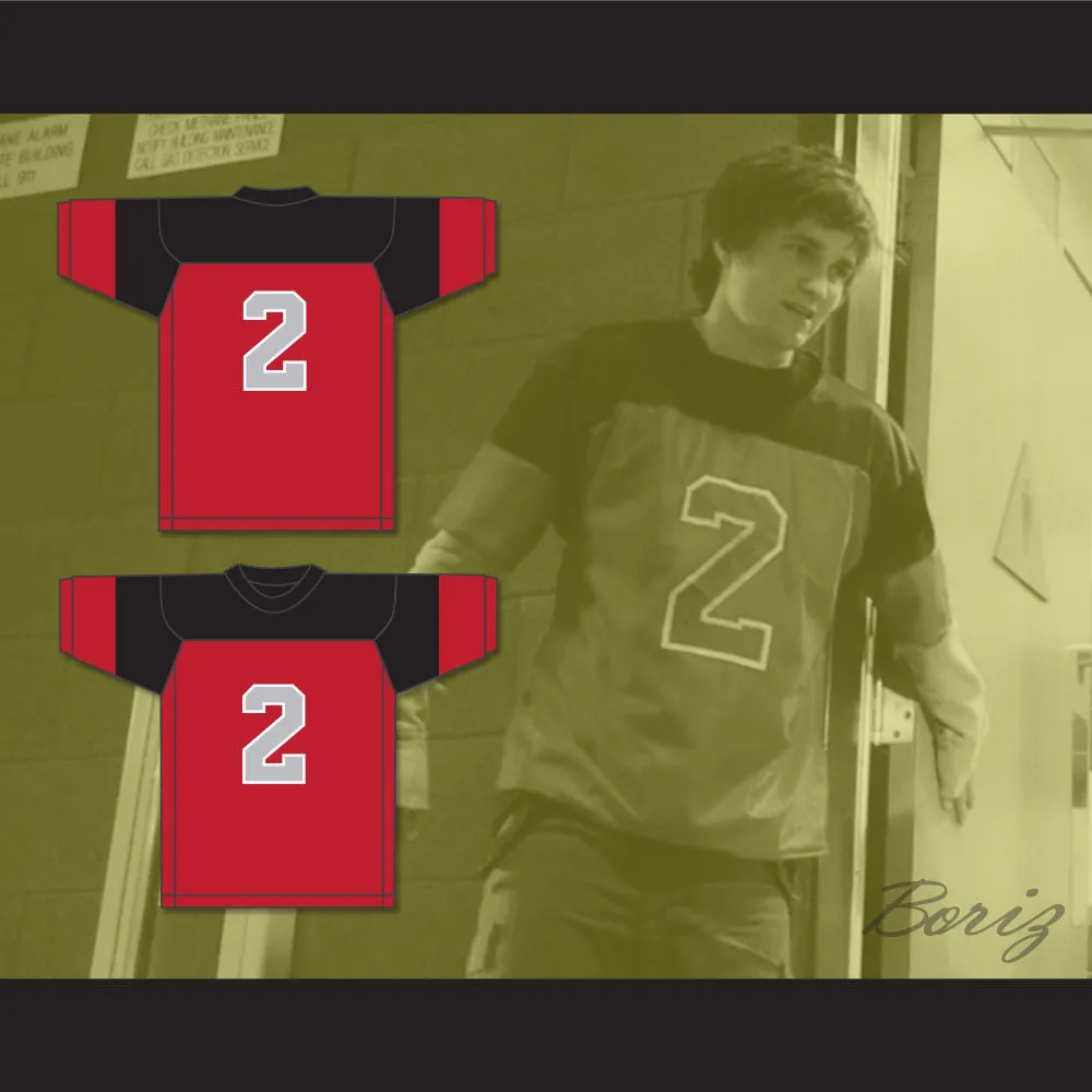 Manny Mankiewitz 2 Blackfoot High School Red Football Jersey 1