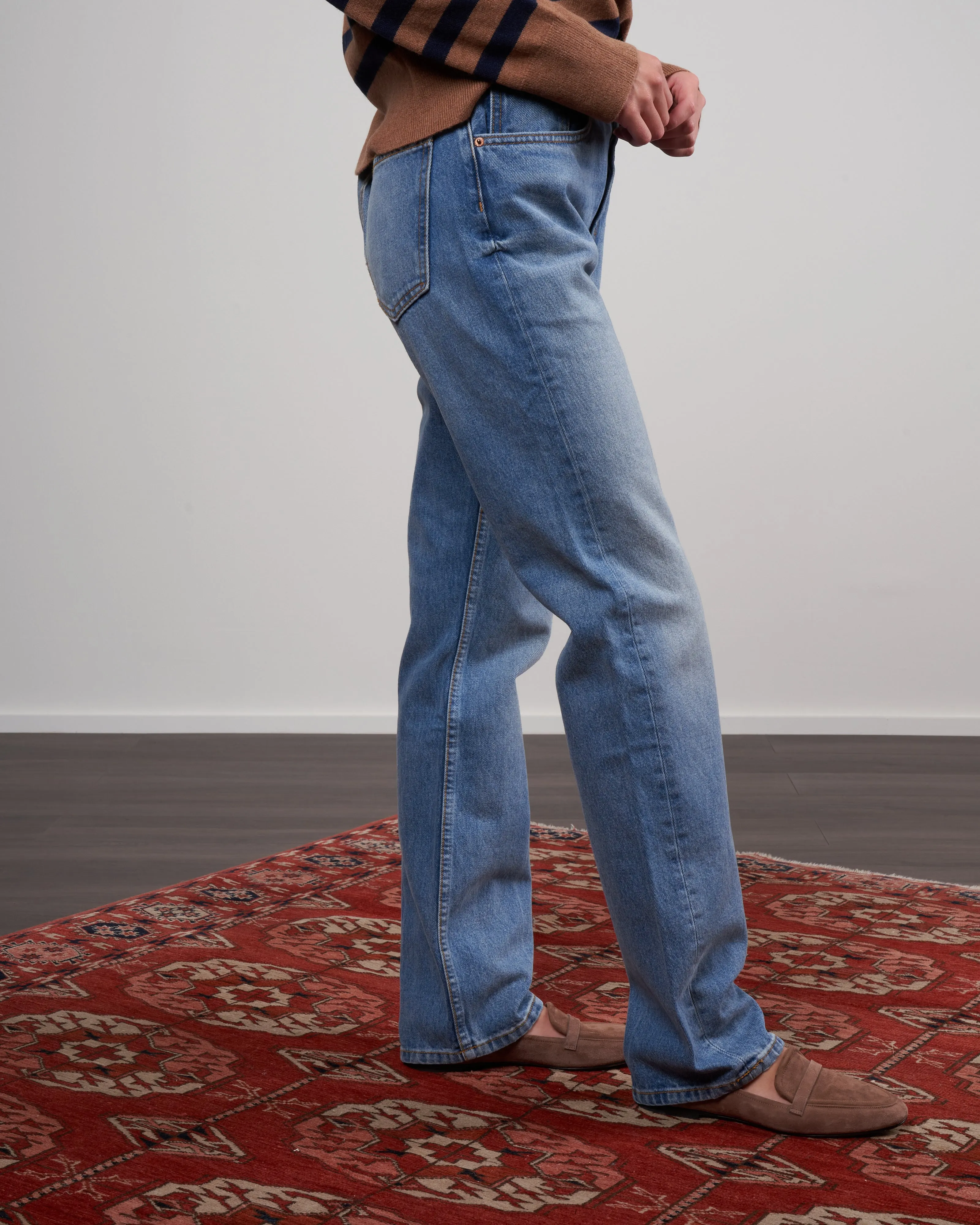 marcel jean mid rise relaxed straight - tate vintage