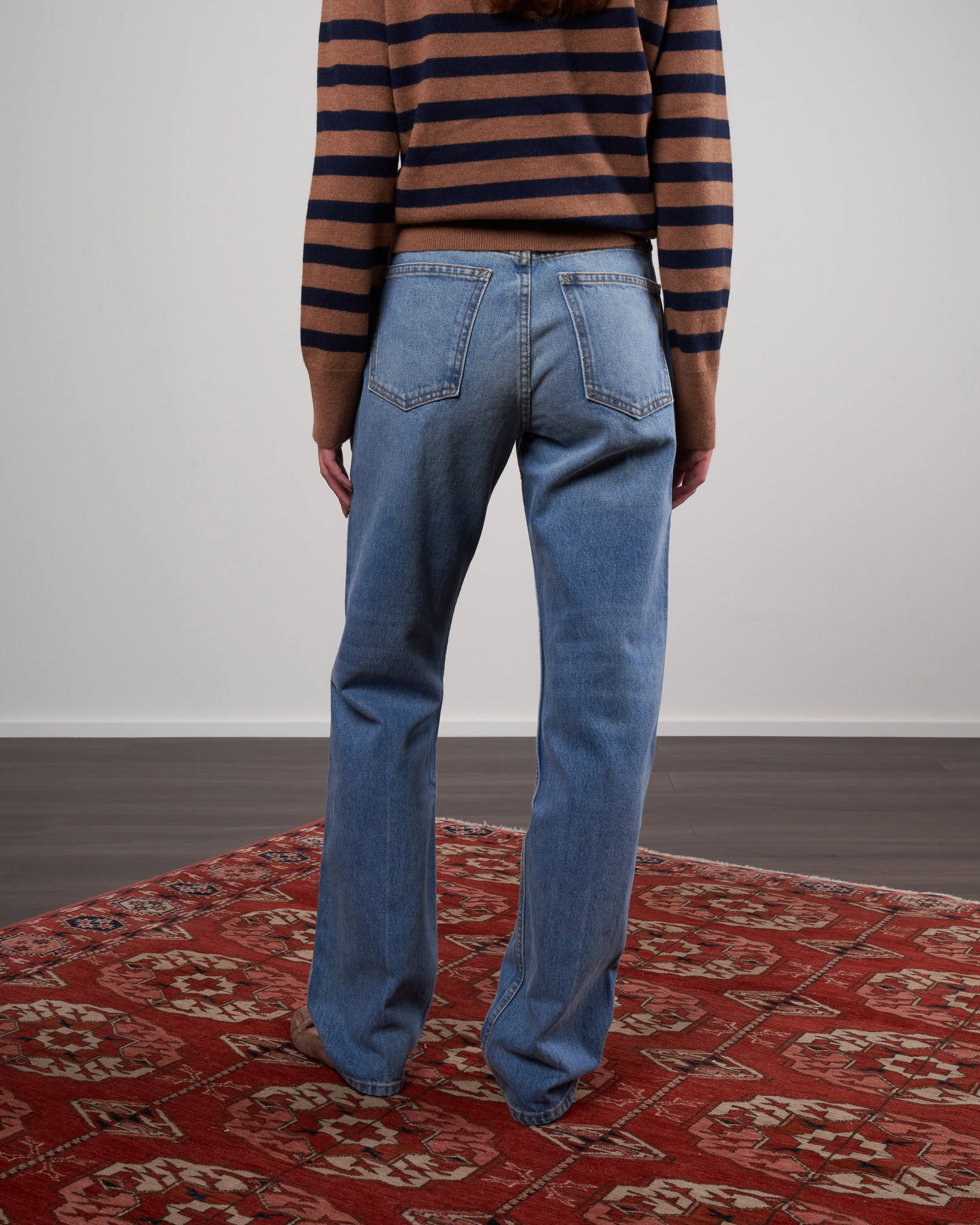 marcel jean mid rise relaxed straight - tate vintage