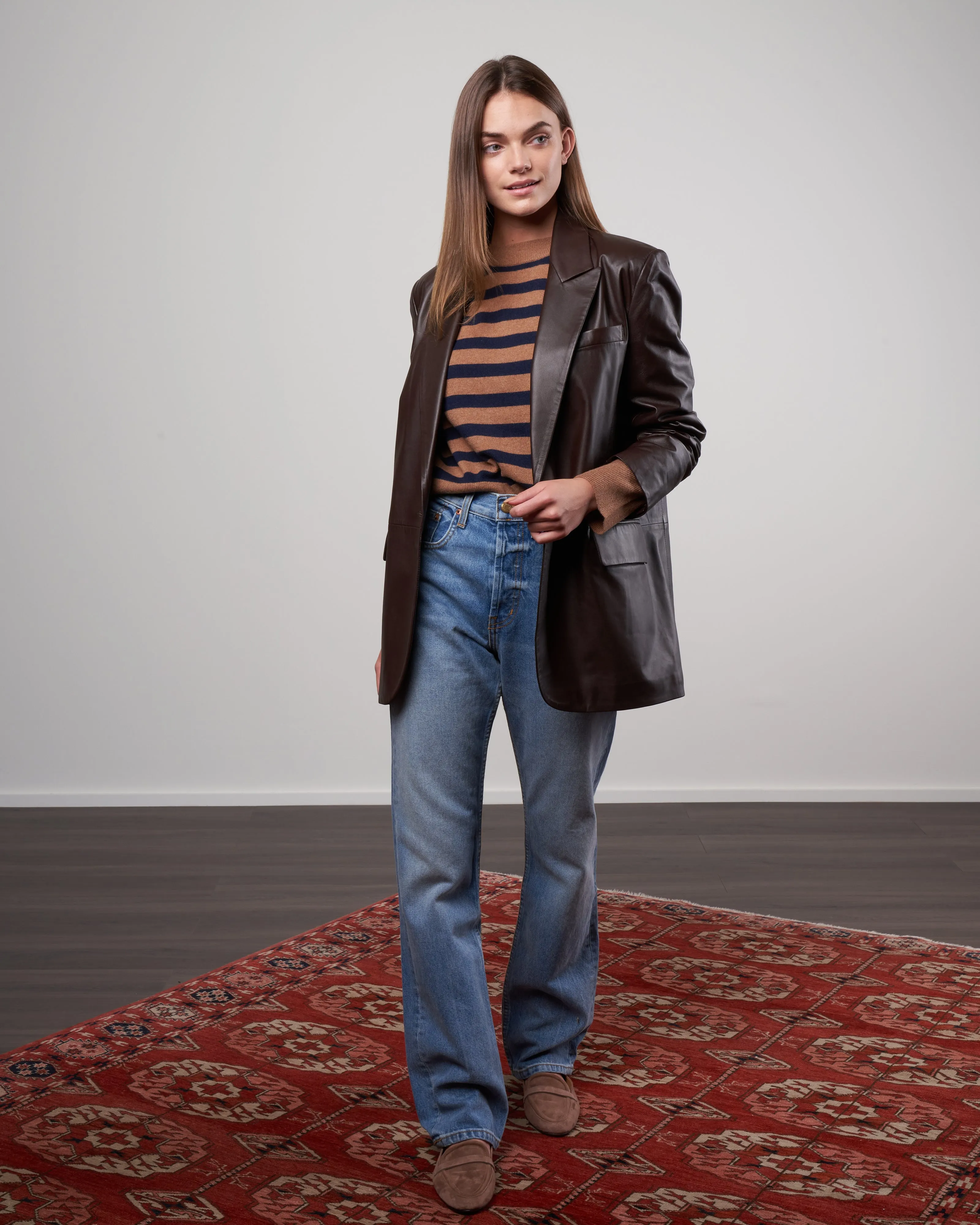 marcel jean mid rise relaxed straight - tate vintage