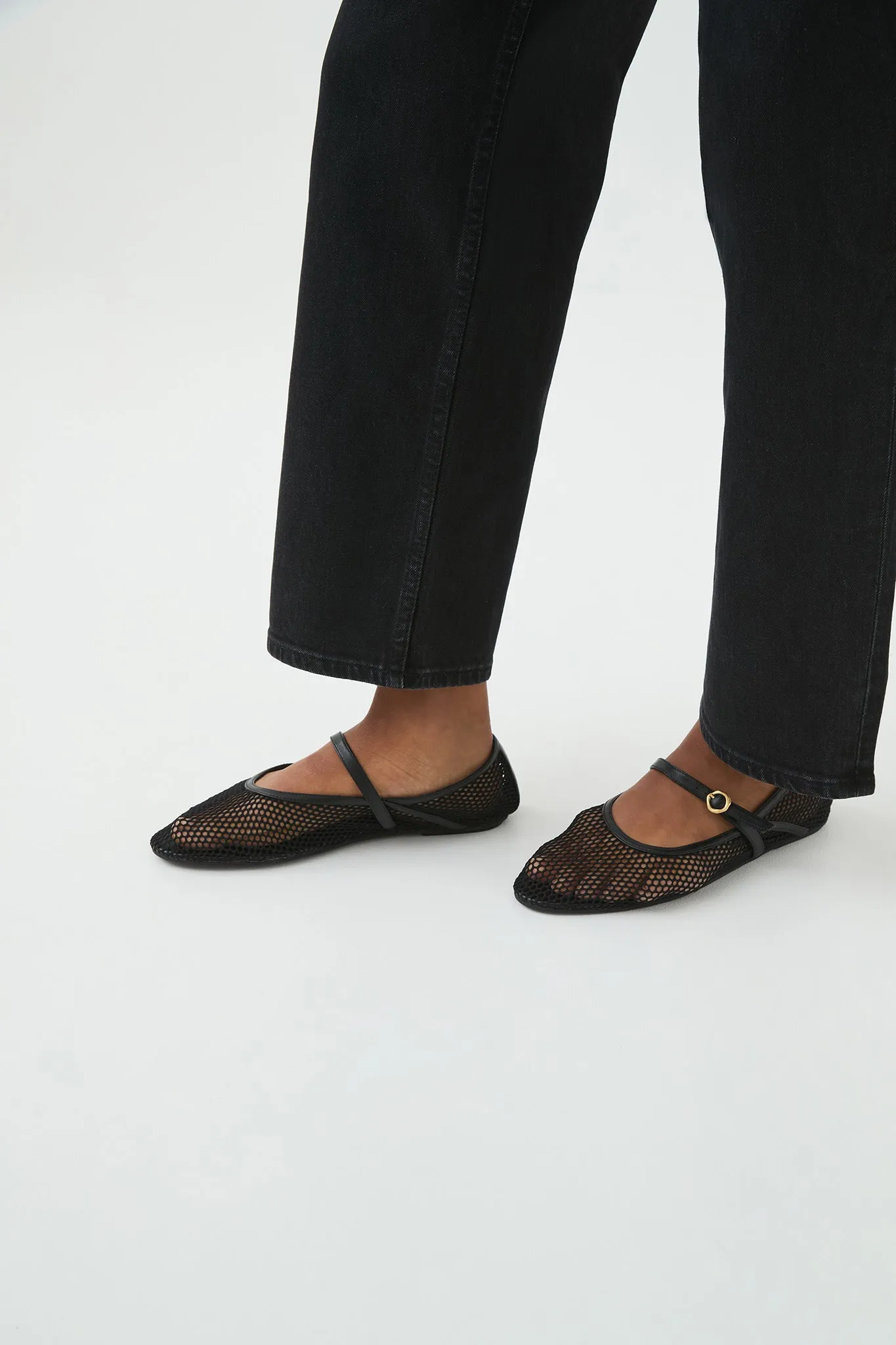 Marta Mesh Ballet Flat