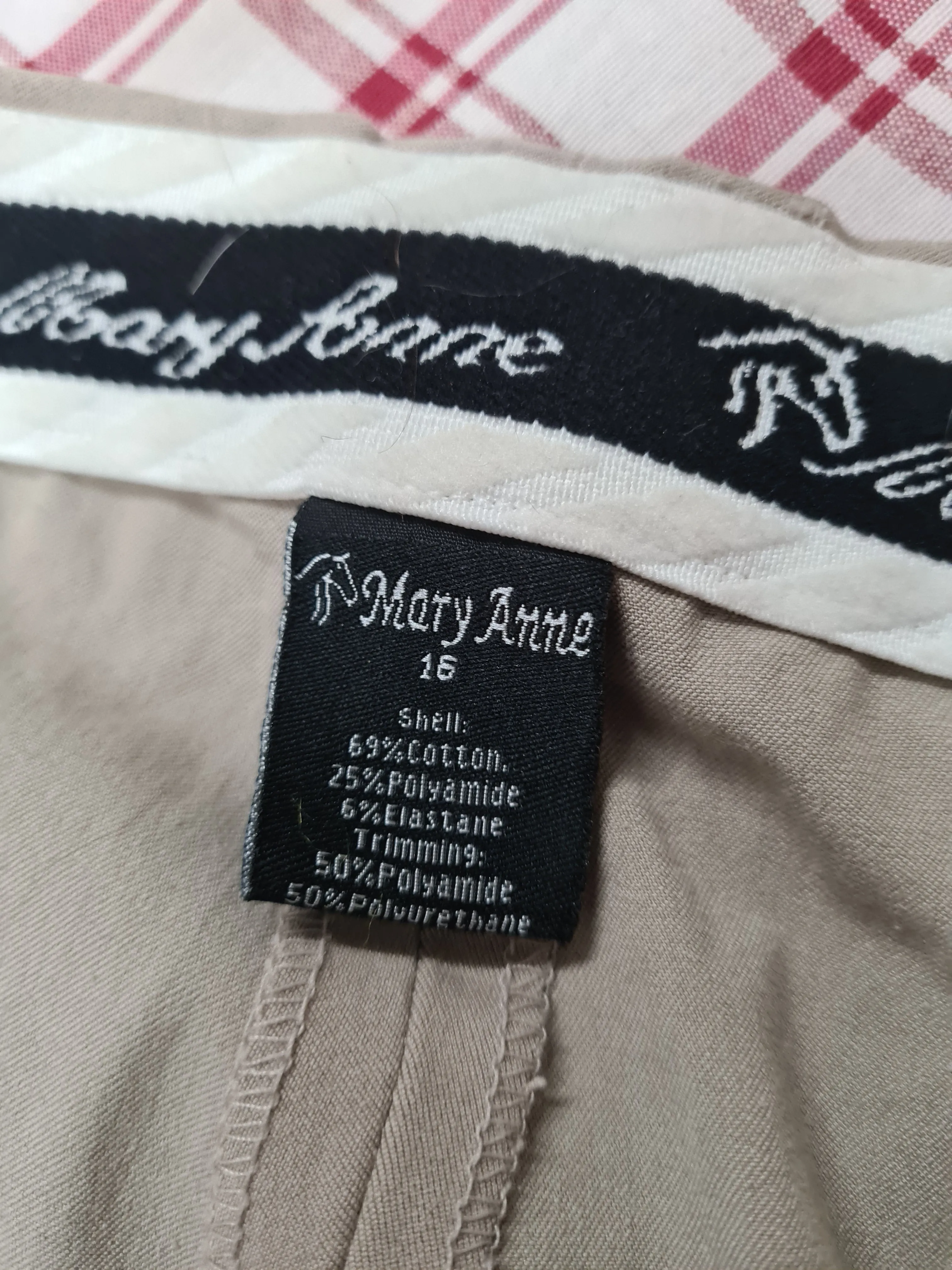 Mary anne breeches size 16 cream FREE POSTAGE 🟢