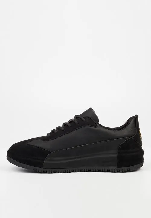 Mazerata Perlo 1 faux suede - black