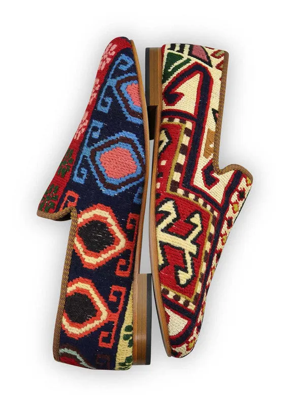 Men's Sumak Kilim Loafers - Size 12.5