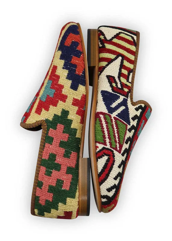 Men's Sumak Kilim Loafers - Size 9.5