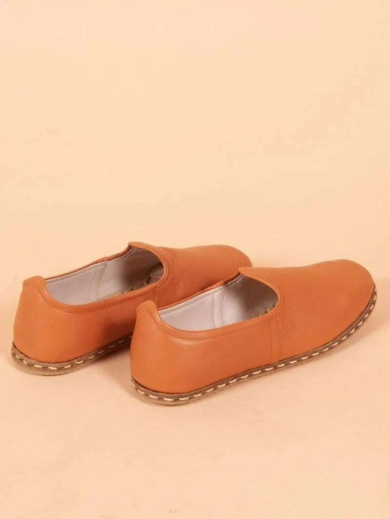 Men's Turkish Yemeni Loafers In Camel