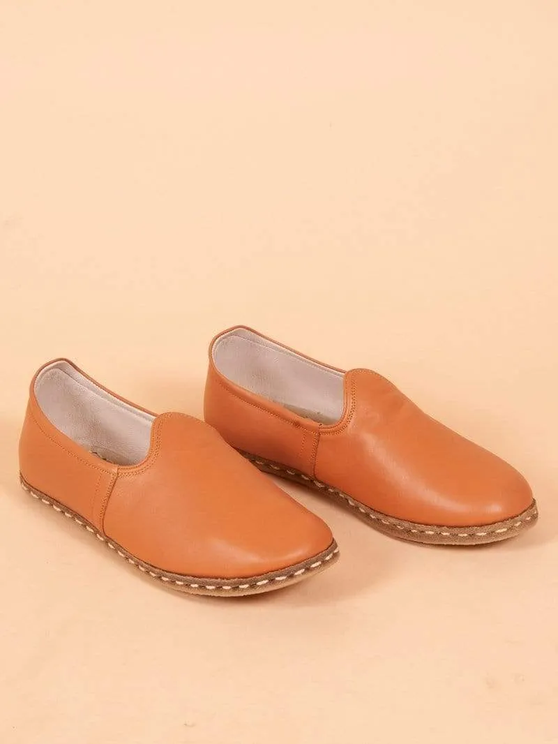 Men's Turkish Yemeni Loafers In Camel