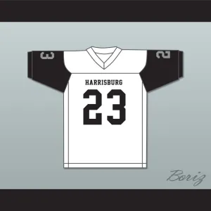 Micah Parsons 23 Harrisburg High School Cougars White Football Jersey 2