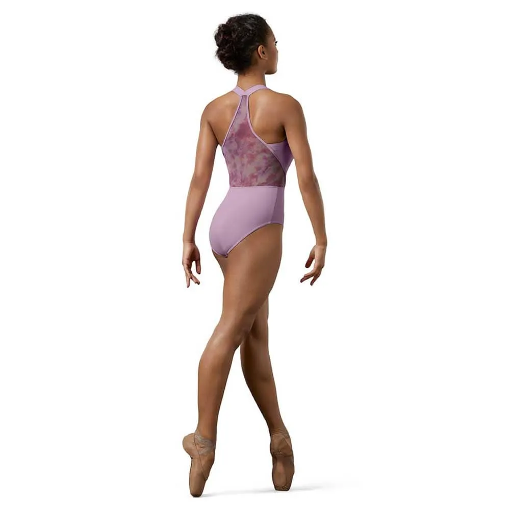 Mirella M2181TM Watercolour Mesh Back Leotard - Girls