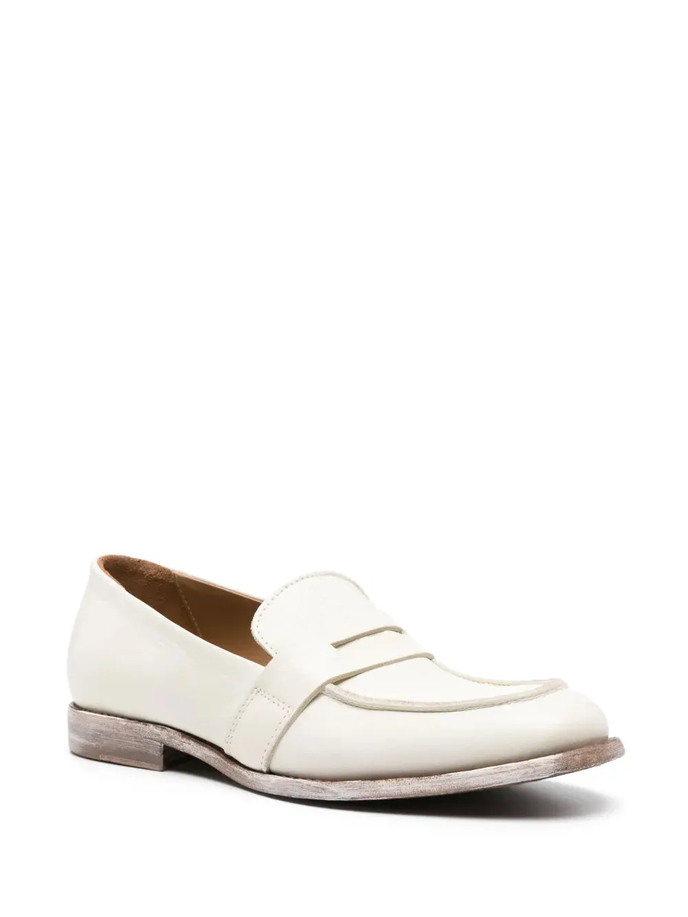 Moma leather penny loafers