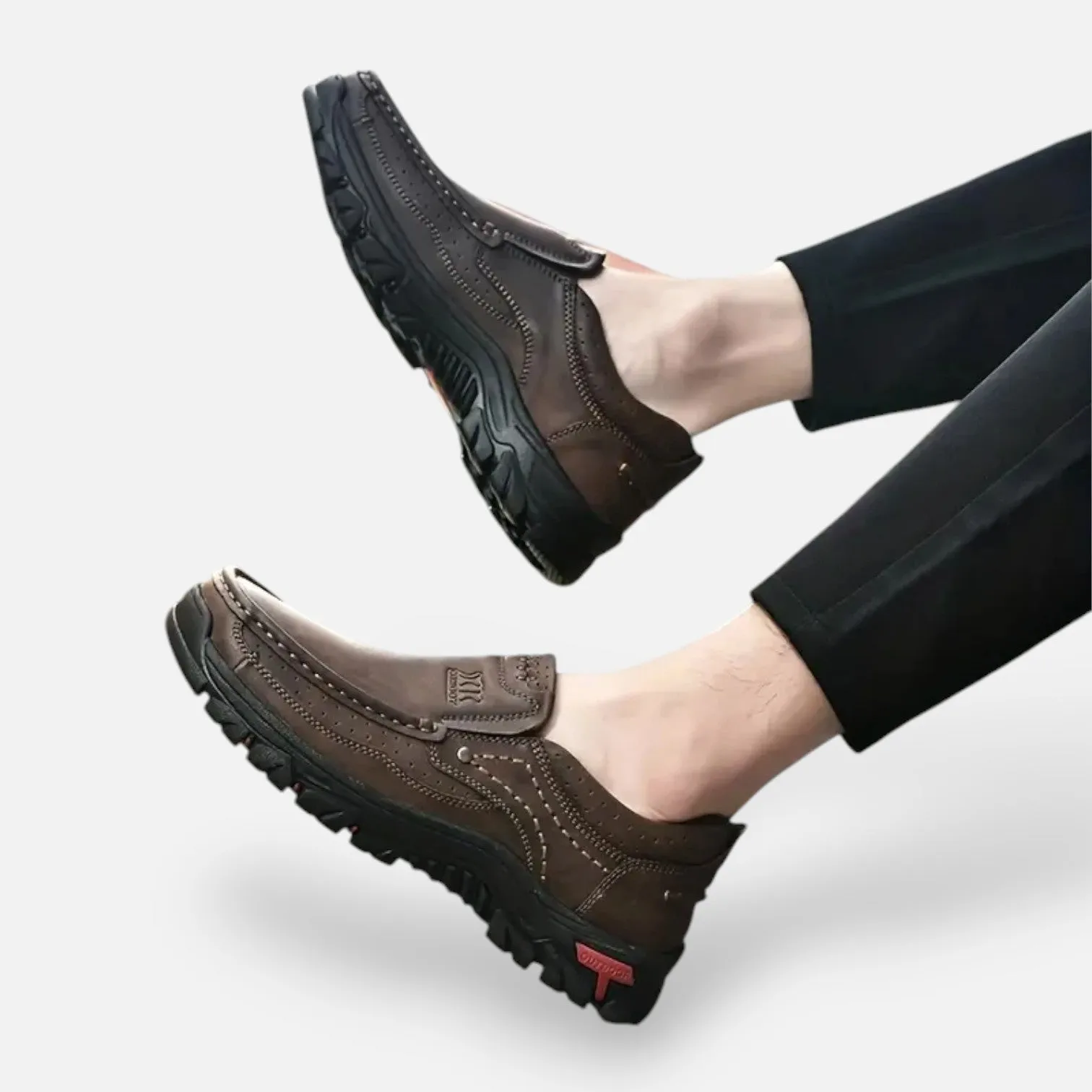 Monacogents | Men's Handmade Leather Loafers – Slip-On, Non-Slip