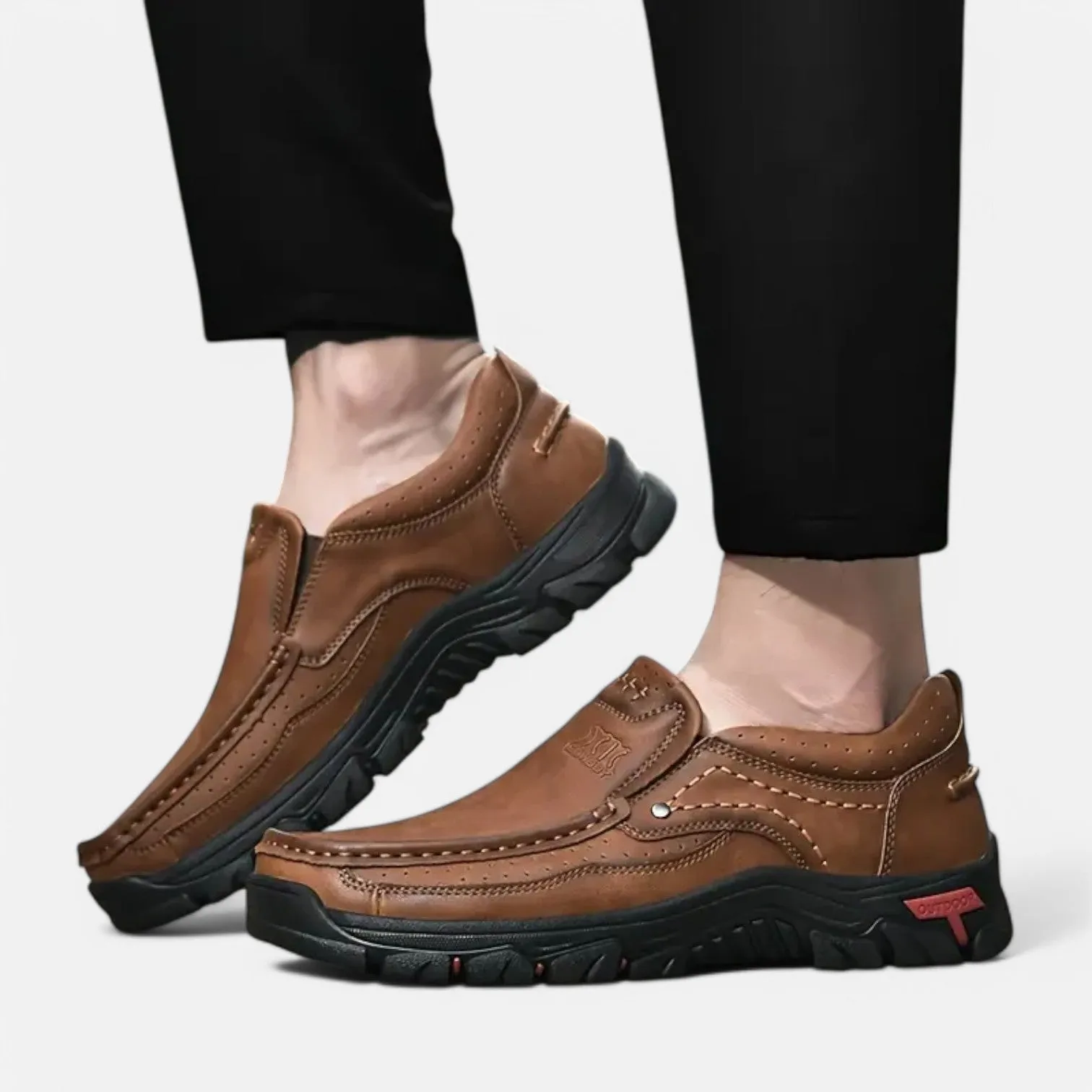 Monacogents | Men's Handmade Leather Loafers – Slip-On, Non-Slip