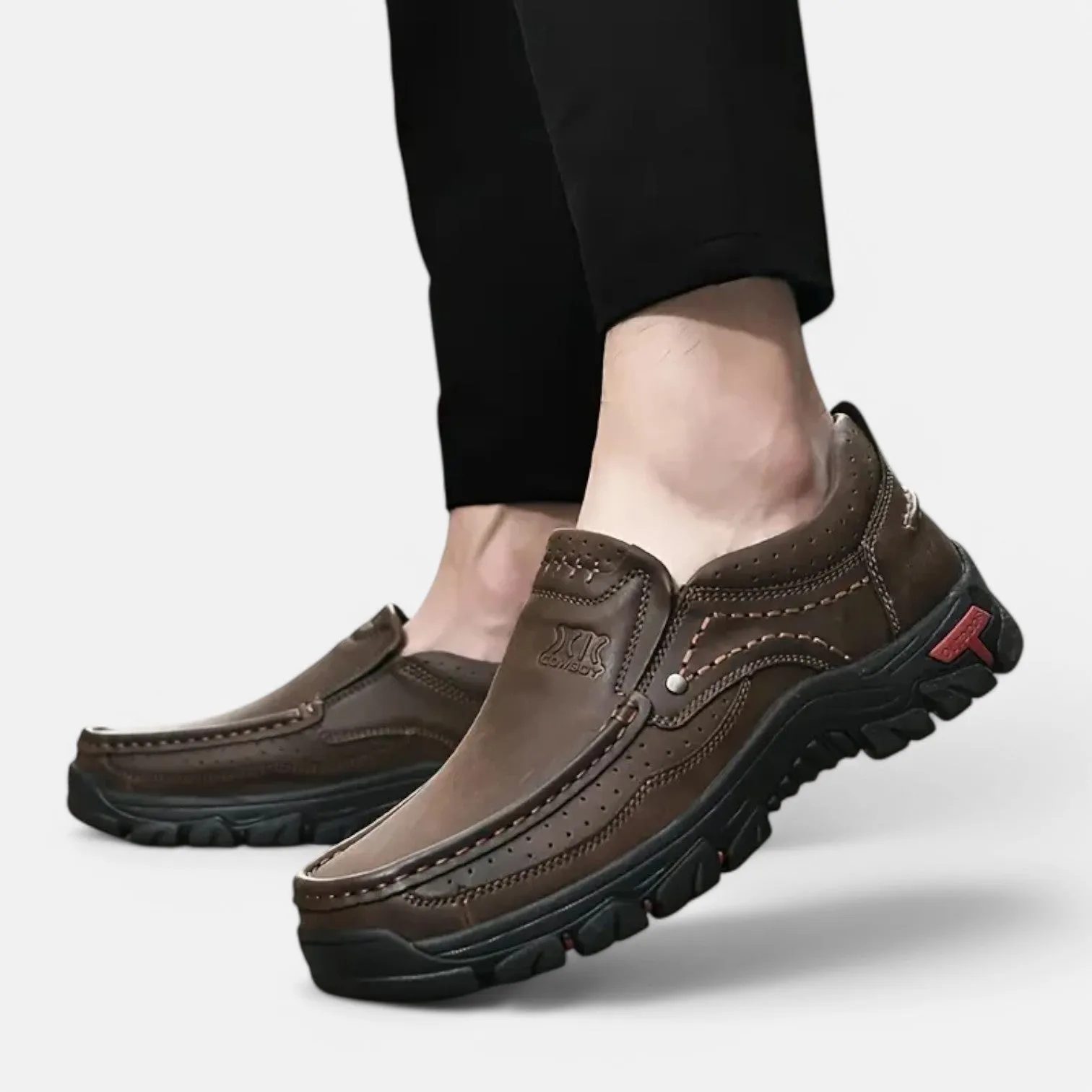 Monacogents | Men's Handmade Leather Loafers – Slip-On, Non-Slip