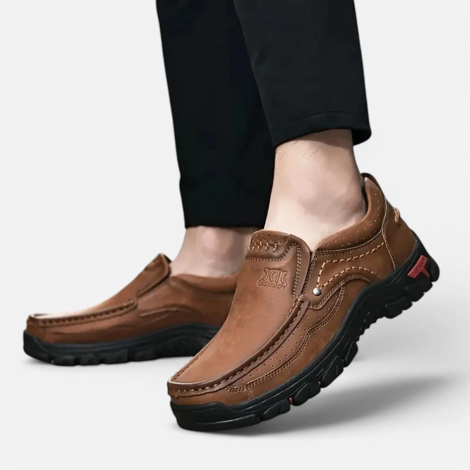 Monacogents | Men's Handmade Leather Loafers – Slip-On, Non-Slip